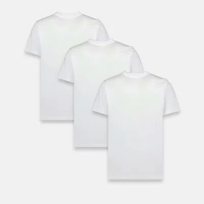Moncler Logo-patch T-shirt Pack In White