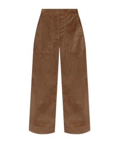 Etro Belt Loop Track Pants In Brown