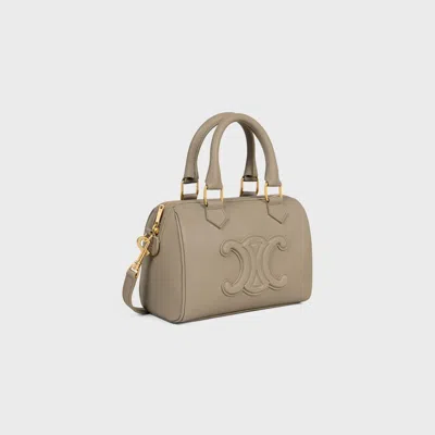 Celine Women Cuir Triomphe Boston Small Borsa A Mano