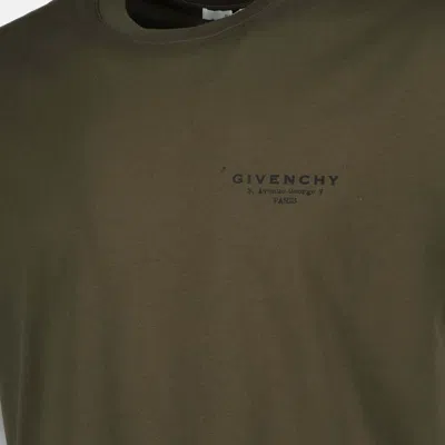 Givenchy Regular Fit Crew Neck Short Sleeve T-shirt In Gray