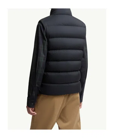 Moncler Tibb Down Gilet In Blue