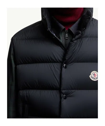 Moncler Tibb Down Gilet In Blue