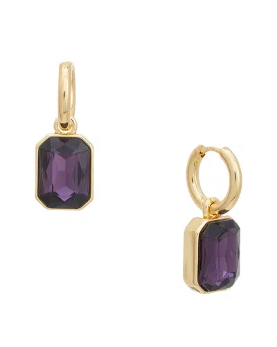 Kenneth Jay Lane Huggie Earrings In Gold