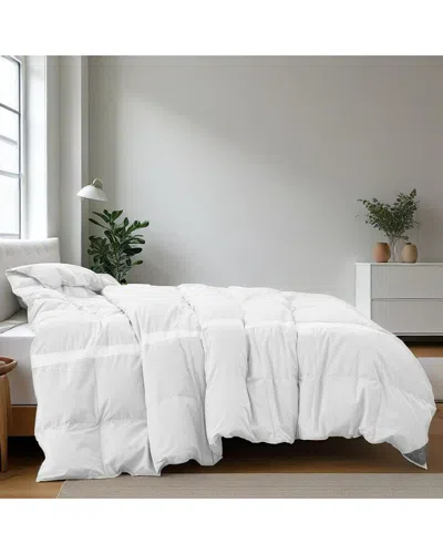 Unikome 260 Thread Count  Cooling Lightweight Breathable White Down  Comforter In White