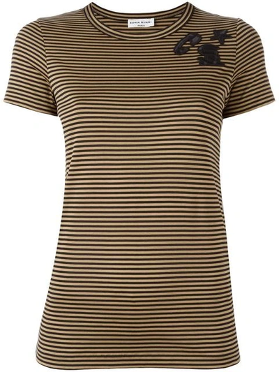 Shop Sonia Rykiel Striped T-shirt