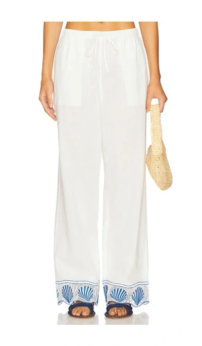 Rails Tildi Relaxed Fit Pant In White In White