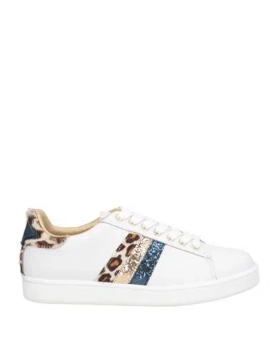 Serafini Woman Sneakers White Size 6 Leather