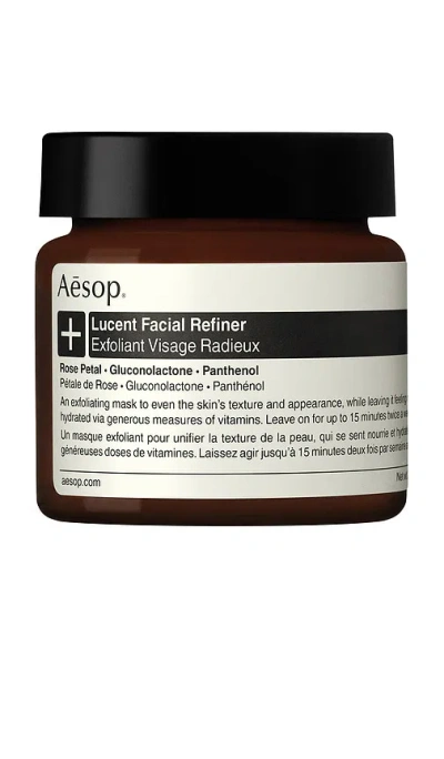 Aesop Lucent Facial Refiner Exfoliating Mask In Transparent
