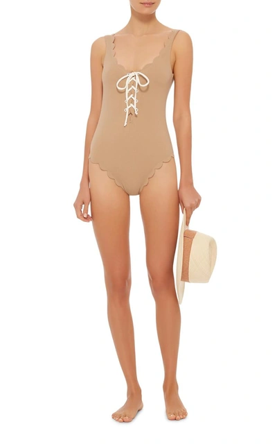 Shop Marysia Palm Springs Tie Maillot