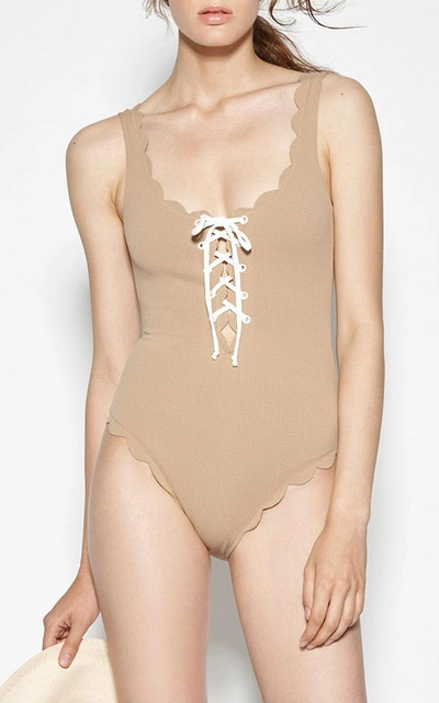 Shop Marysia Palm Springs Tie Maillot