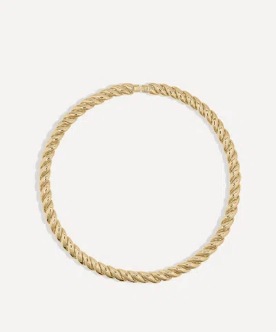 Shashi 14ct Gold-plated Repeat Chain Necklace In Gold