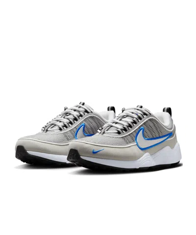Nike Air Zoom Spiridon Rubber-trimmed Mesh Sneakers In Gray