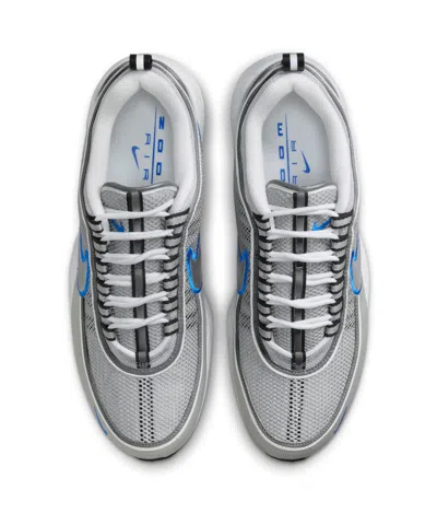 Nike Air Zoom Spiridon Rubber-trimmed Mesh Sneakers In Gray