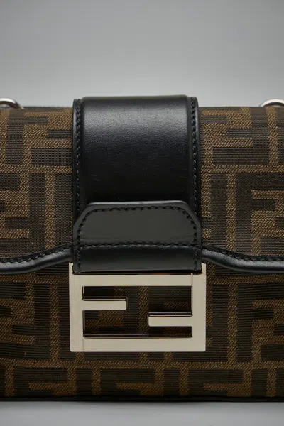 Fendi Double Baguette Shoulder Bag