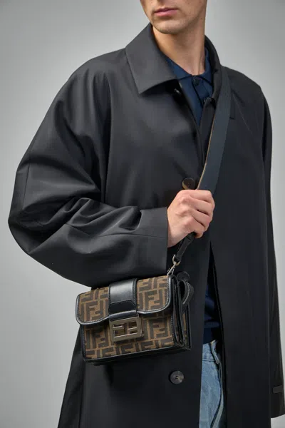 Fendi Double Baguette Shoulder Bag