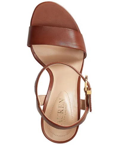 Ralph Lauren Gwen Sandals In Brown