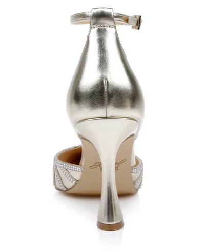 Jewel Badgley Mischka Women's Faithlyn Evening T-strap Pumps In Multi