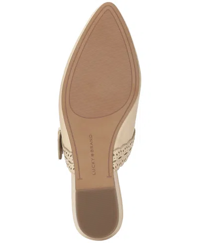 Lucky Brand Women's Nicona Eyelet Buckle Mule Flats In Multi