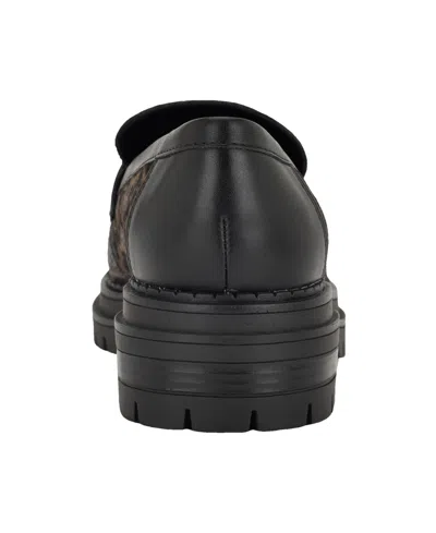 Calvin Klein Women's Grant Lug Sole Penny Loafers In Multi