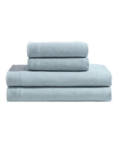 Calvin Klein Modern Cotton Melange Tencel Jersey 3-pc. Sheet Set, Twin In Blue