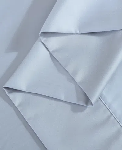 Calvin Klein Rekoop Solid 400-thread Count Sateen 4-pc. Sheet Set, King In Blue