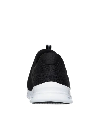 Skechers Glide Step Resilience Womens Slip-on Walking Shoes In Black