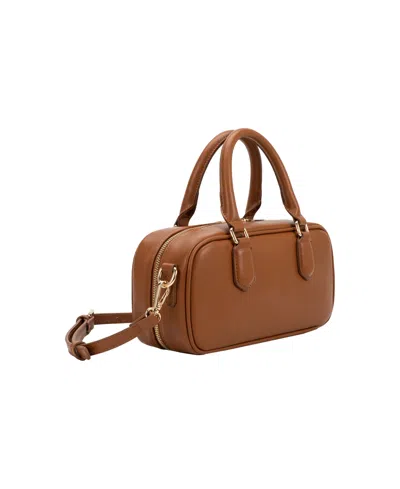 Melie Bianco Eden Small Top Handle Bag In Brown