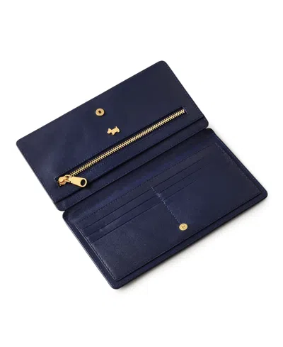 Radley London Coin Street Magnolia Bifold Wallet In Blue