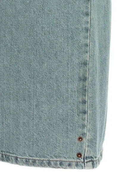 Moschino Denim Skirt In Blue