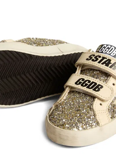Golden Goose Old School Laminated Suede Upper Leather Star And Heel In Animal Print