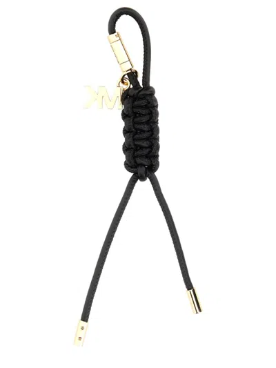 Michael Kors Keychain With Logo In Black