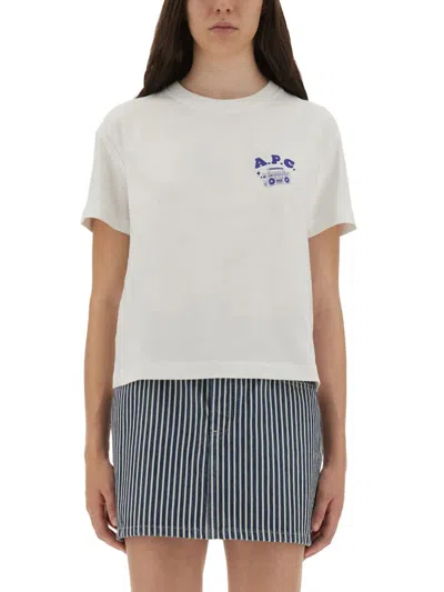 Apc T-shirt A. P.c. Woman Color White