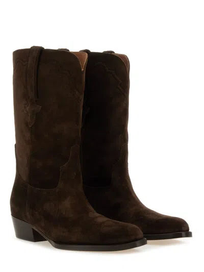 Paris Texas Boot "hilda" In Brown