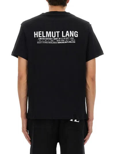 Helmut Lang Capsule T-shirt In Black