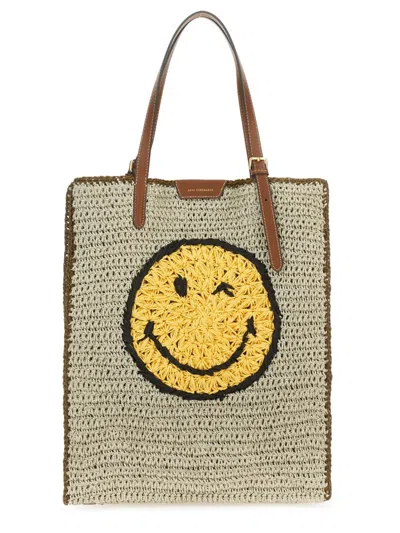 Anya Hindmarch Neutrals Tote Bags Women In White