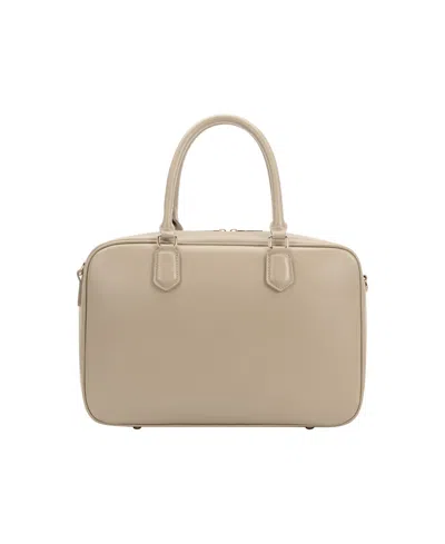 Melie Bianco Natasha Medium Top Handle Bag In Neutral