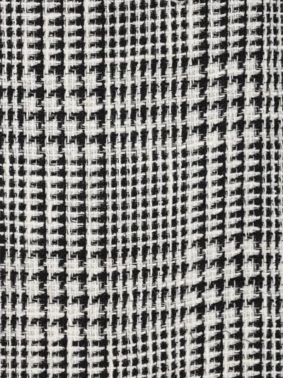 Gianluca Capannolo Houndstooth Midi Dress - White