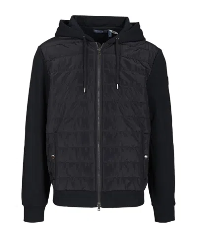 Polo Ralph Lauren Multi-layered Hoodie Jackets Blue In Black