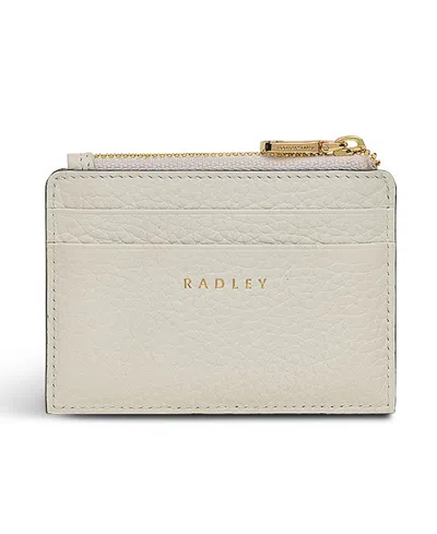 Radley London Cut Out Floral Mini Coin Wallet In Gray