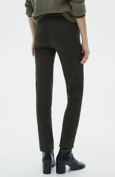 Mango Women's Crop Skinny Pants In Brown