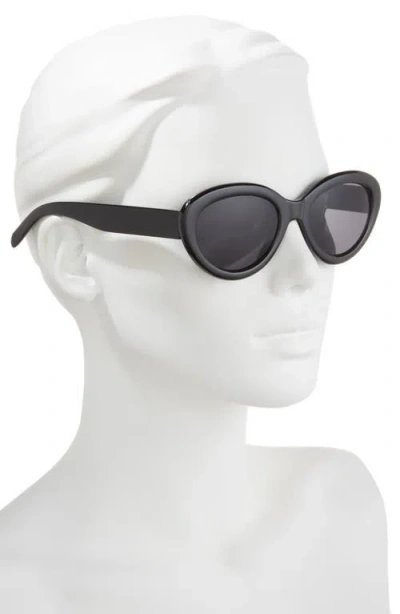 Bp. Oval Sunglasses In Black