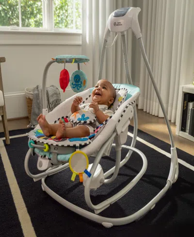 Baby Einstein Infant Ocean Explorers Kick To It 4-in-1 Musical Swing Rocker