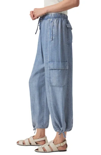 Splendid Kamryn Pull-on Cargo Pants In Blue