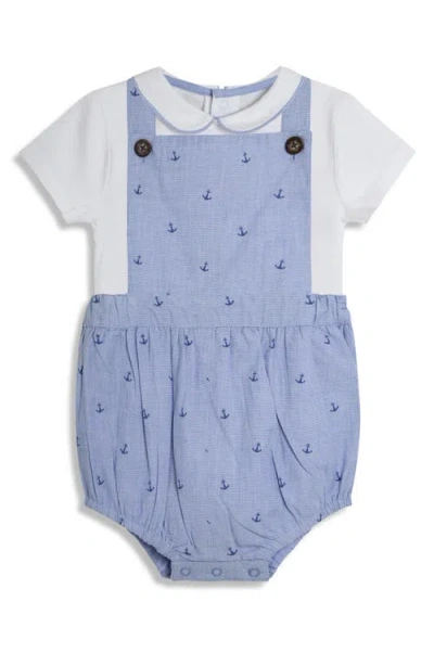 Jojo Maman Bébé Jojo Maman Bebe Bodysuit & Anchor Print Overalls
