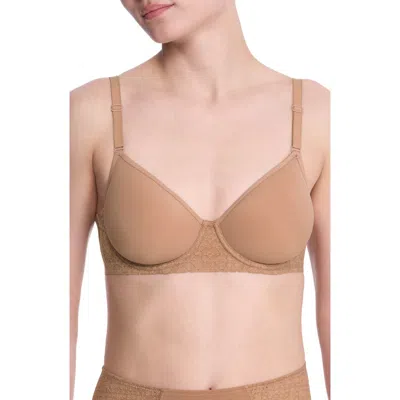 Natori Harmony Smooth Back Underwire Spacer T-shirt Bra In Neutral