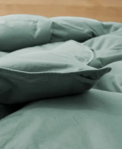 Unikome All Season Goose Down Comforter, California King In Green