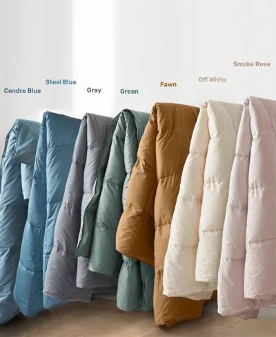 Unikome All Season Goose Down Comforter, California King In Green