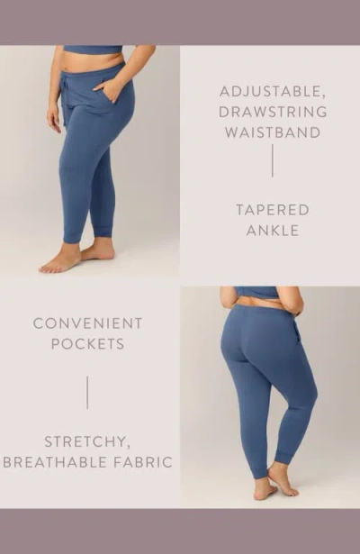 Kindred Bravely Relaxed Fit Maternity Sweatpants In Blue