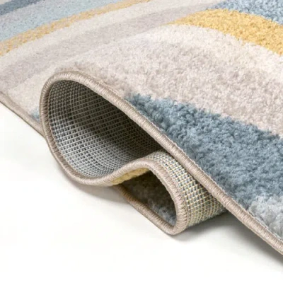 Jonathan Y Flow Abstract Swirl Area Rug In Multi