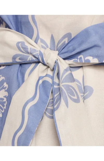 Petal And Pup Petal & Pup Dylan Printed One-shoulder Minidress In Multi